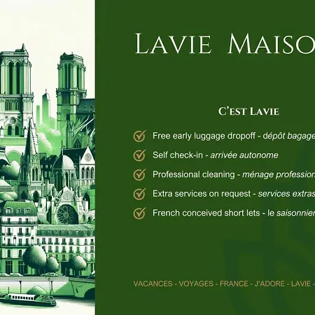 Apartment Lavie Maison Cozy Flat In Parisian Passage